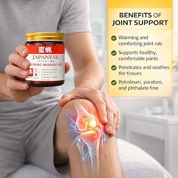 Japanese Soothing Massage Gel for Back, Knee, Joint, Muscle Pain Relief Gel  (100 g)