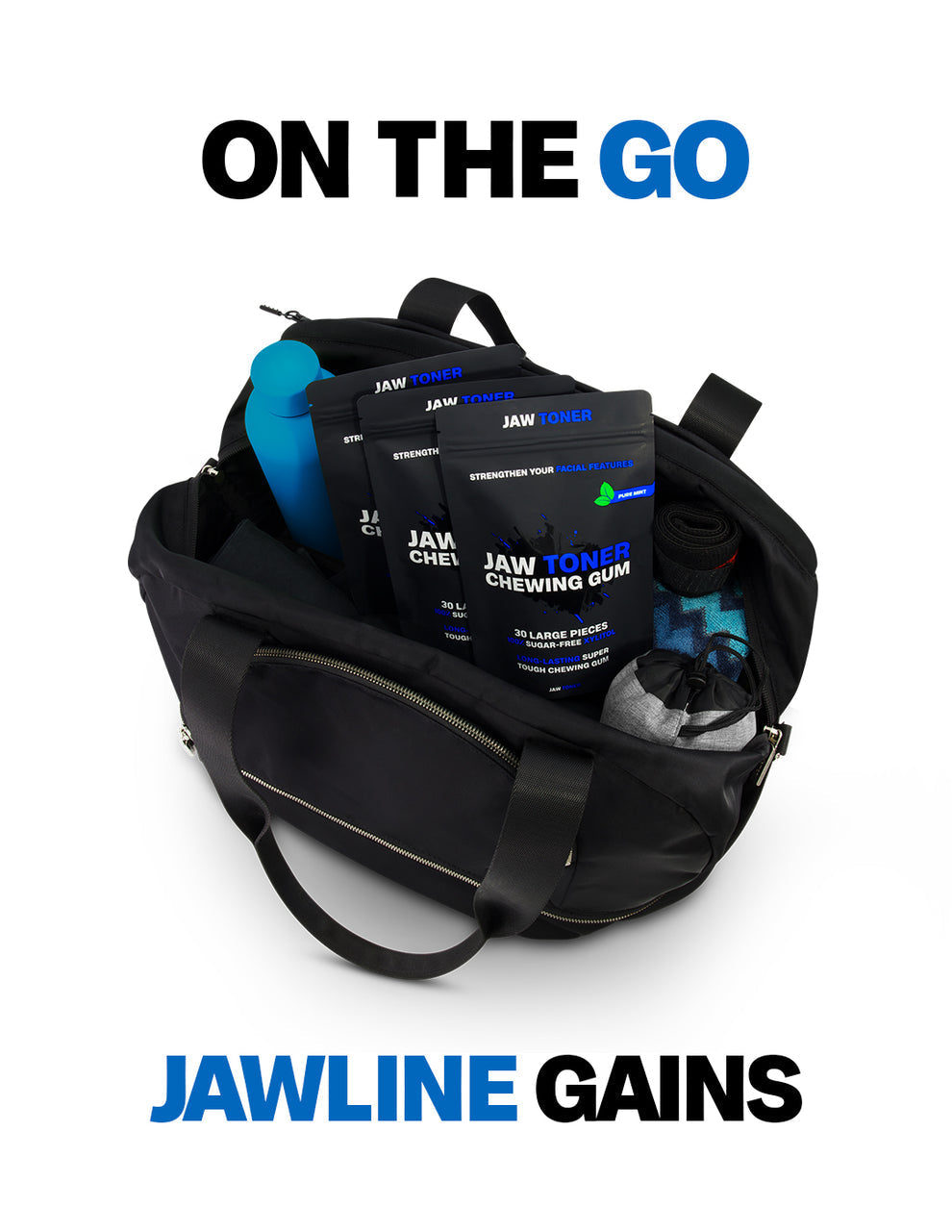 Jaw Toner Chewing Gum - Pure Mint