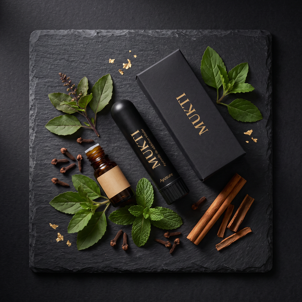 MUKTI Ayurvedic De-Addiction Inhaler |Craving Control Nasal Inhaler