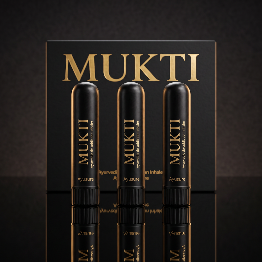 MUKTI Ayurvedic De-Addiction Inhaler |Craving Control Nasal Inhaler
