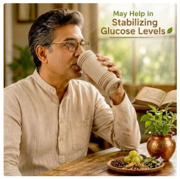 Sugar Control Glass Made From Vijaysar Wooden  ✨🌿