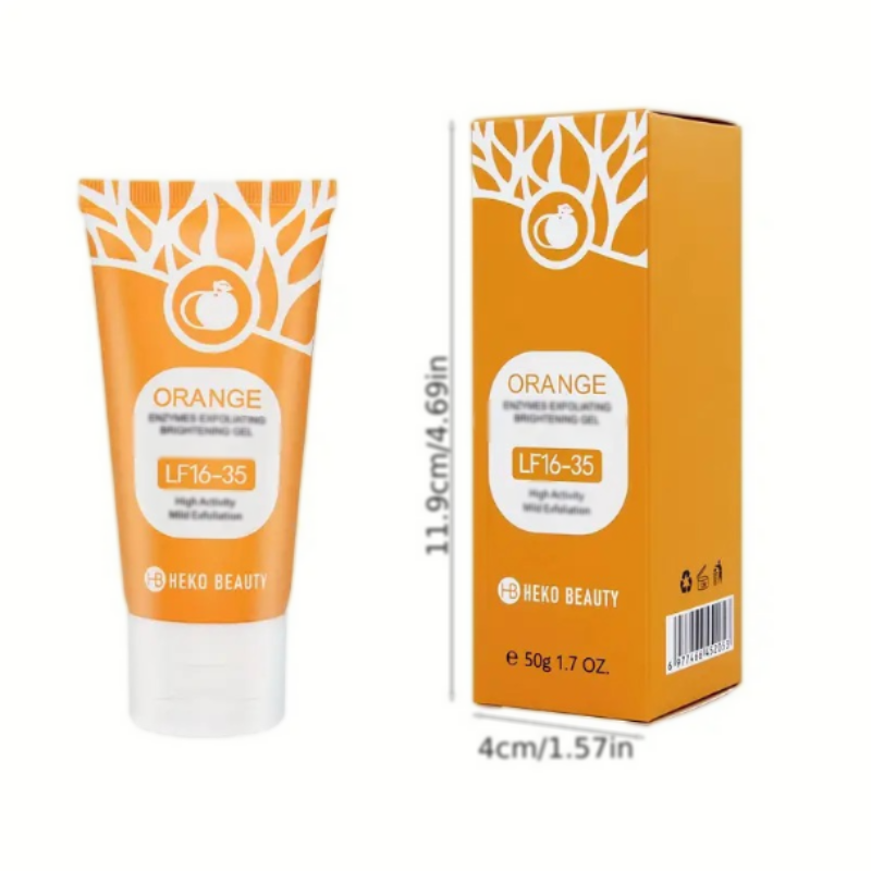 Orange Exfoliating Gel.